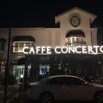 Caffe Concerto - Night view - Pizza Near Me - Los Angeles, California