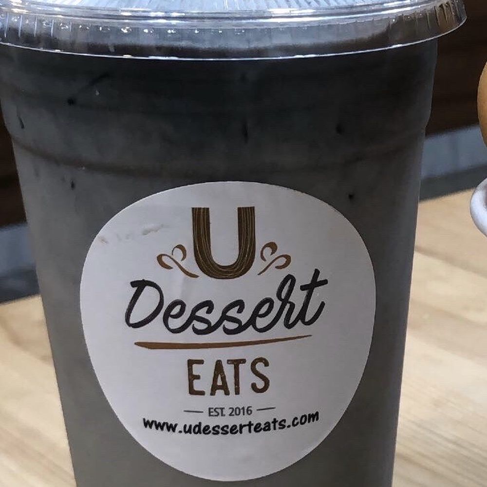 U Dessert Eats - Charcoal milk tea with coffee jelly! I loveddddd it! - Desserts Near Me - San Diego, California U Dessert Eats - Charcoal milk tea with coffee jelly! I loveddddd it! - Desserts Near Me - San Diego, California