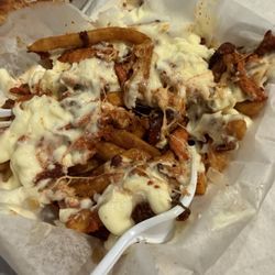 I ordered loaded fries and that's what I get.