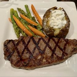 The Bar @ Center Pointe - NY strip Steak - soooooo good!