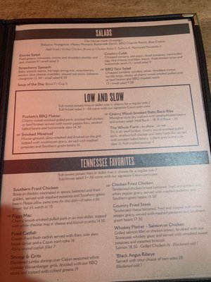 Menu photo 2 Puckett's Restaurant Murfreesboro, TN