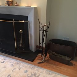 Greenwich Auction - Very cool fireplace tools