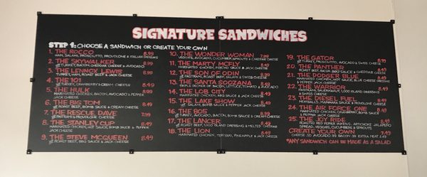 Menu photo 6 The Sandwich Spot Thousand Oaks, CA