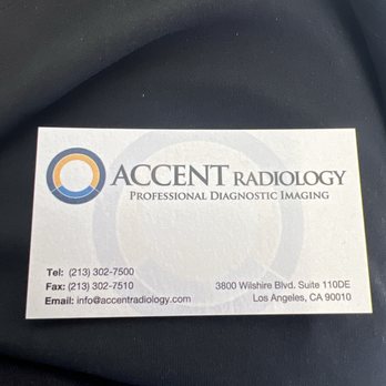 Accent Radiology - Radiologists Near Me - Los Angeles, California Accent Radiology - Radiologists Near Me - Los Angeles, California