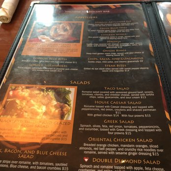 Sunfire Grill - Menu side 2 - Bars Near Me - Quincy, Washington Sunfire Grill - Menu side 2 - Bars Near Me - Quincy, Washington