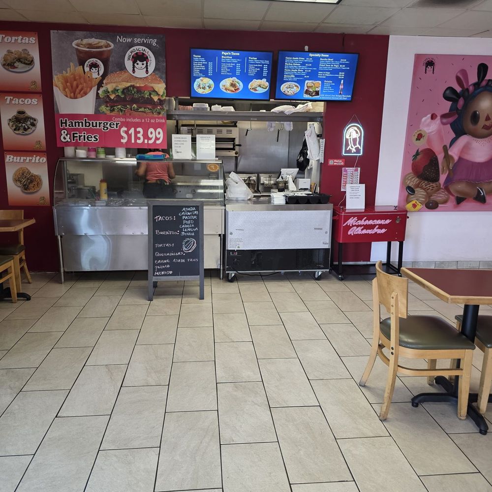 Michoacana Alhambra - One side is a taco/burger place - Ice Cream & Frozen Yogurt Near Me - Alhambra, California