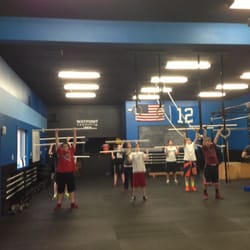 Waypoint Fit+Co - Our teen group working on front squats.