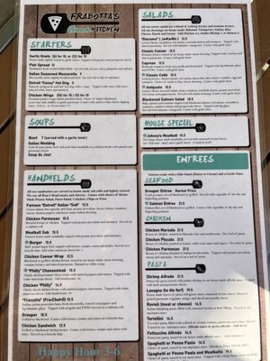 Menu photo 7 Frabotta's Beach Kitchen Madeira Beach, FL