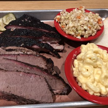 Doc's Commerce Smokehouse - Brisket and ribs w mac n cheese & the spiciest coleslaw EVER!!! - Barbeque Near Me - Milwaukee, Wisconsin
