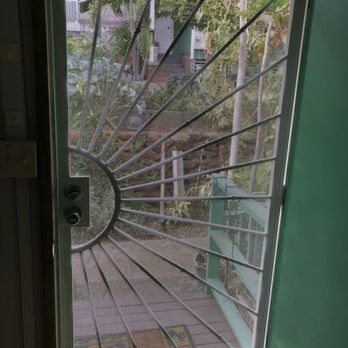 ABC Handyman Hawaii - Steel security door looking out - Handyman Near Me - Honolulu, Hawaii ABC Handyman Hawaii - Steel security door looking out - Handyman Near Me - Honolulu, Hawaii