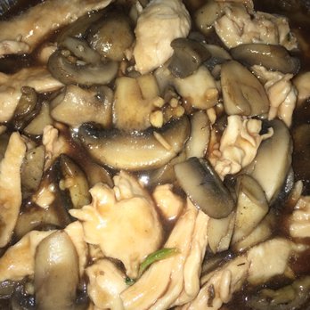China City - Mushroom and chicken, delicious dark meat. - Chinese Near Me - Clearwater, Florida