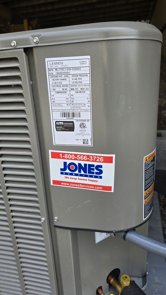 Slide of Jones Services