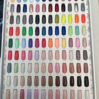 Legendary Spa - Standard color options (not including a few limited seasonal options) - Nail Salons Near Me - Chicago, Illinois
