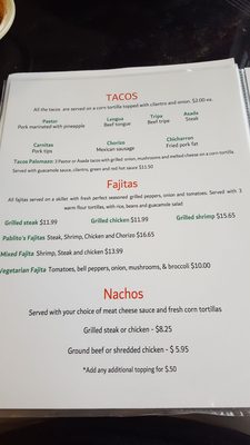 Menu photo 7 Pablito's Taqueria Osage Beach, MO Menu photo 7 Pablito's Taqueria Osage Beach, MO