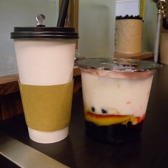 Half & Half Tea Express - Hot Ginger Tea & Strawberry Milk Drink w/pudding & boba - Coffee & Tea Near Me - Rowland Heights, California Half & Half Tea Express - Hot Ginger Tea & Strawberry Milk Drink w/pudding & boba - Coffee & Tea Near Me - Rowland Heights, California