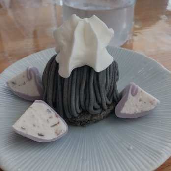 Futago Udon - Mont Blanc Cake Black Sesame Cake - Japanese Near Me - Boston, Massachusetts Futago Udon - Mont Blanc Cake Black Sesame Cake - Japanese Near Me - Boston, Massachusetts