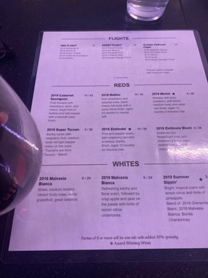 Menu photo 1 Winery 101 Peoria, AZ