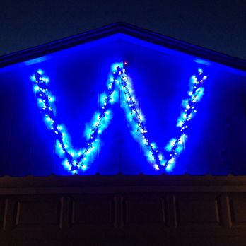 Wrigley Field - The Blue W lights on the garage that are remote controlled from the house. These of course are turned on after the Cubs win!!! - Stadiums & Arenas Near Me - Chicago, Illinois
