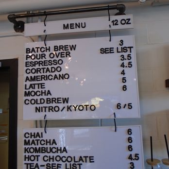 Ember and Bean Roasting - Menu board. - Coffee & Tea Near Me - Hudson, Wisconsin Ember and Bean Roasting - Menu board. - Coffee & Tea Near Me - Hudson, Wisconsin