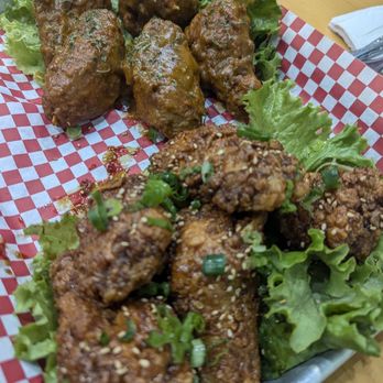 K Style Kitchen - Spicy K2 & Soy Garlic chicken wings - Korean Near Me - Albuquerque, New Mexico