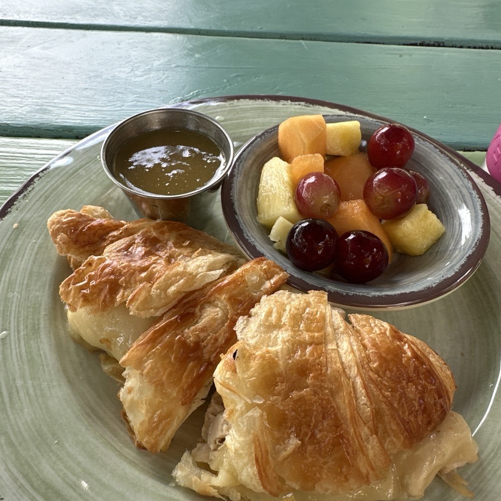 Sweet Lemon Kitchen - My meal of turkey/Swiss croissant - Cafes Near Me - Georgetown, Texas Sweet Lemon Kitchen - My meal of turkey/Swiss croissant - Cafes Near Me - Georgetown, Texas
