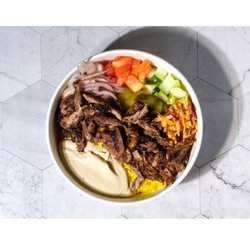 Steak rice bowl