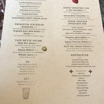 Healin - Drinks menu (part 2) - Breakfast & Brunch Near Me - Istanbul, 34