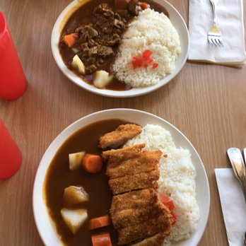 Volcano - Our order Mine: Chicken Katsu Curry Mild His: Beef Curry Mild - Japanese Curry Near Me - San Francisco, California Volcano - Our order Mine: Chicken Katsu Curry Mild His: Beef Curry Mild - Japanese Curry Near Me - San Francisco, California