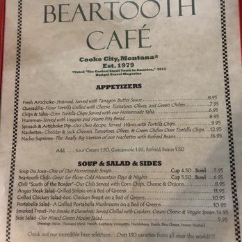 Beartooth Cafe - American Near Me - Cooke City, Montana