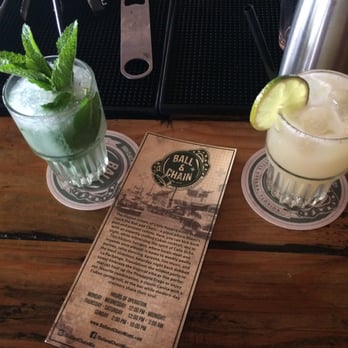 Ball & Chain - Mojito and some sort of Margarita - Music Venues Near Me - Miami, Florida