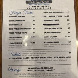 Moco’s - Menu