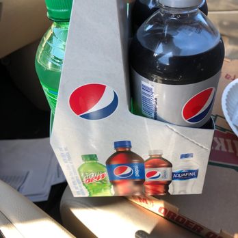 Mountain Mike's Pizza - Four Pepsi products for $5.   Great deal to add to the delicious pizza!!! - Pizza Near Me - Corona, California