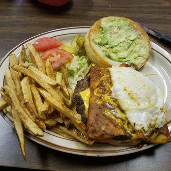 Hidalgo's West - Thr BARBARIAN BURGER, it's amazing. - Mexican Near Me - San Angelo, Texas