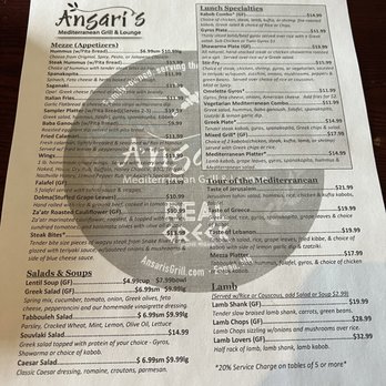 Ansari's Mediterranean Grill & Lounge - Menu - Mediterranean Near Me - Eagan, Minnesota Ansari's Mediterranean Grill & Lounge - Menu - Mediterranean Near Me - Eagan, Minnesota