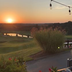 Merrimack Valley Golf Club - Golf course at sunset