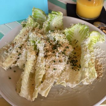 The Bungalow Kitchen - Artisan Petite Romaine Caesar Salad - New American Near Me - Tiburon, California