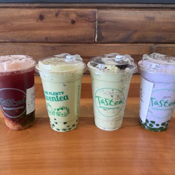 Tastea - Peach Me Sweetea, Taro - Bubble Tea Near Me - Buena Park, California