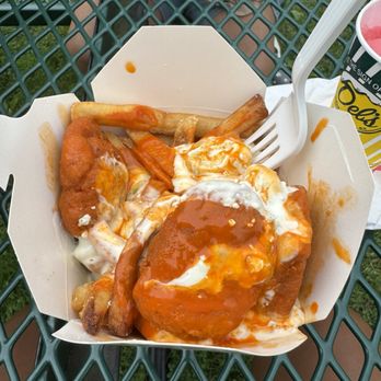 Cluck'n Hot Mess-Buffalo chicken