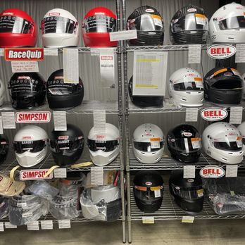 St. Louis Race Gear - We have Bell, Racequip and Simpson Bandit helmets on display to try on and ample stock of virtually
all sizes and colors - Sporting Goods Near Me - Saint Louis, Missouri St. Louis Race Gear - We have Bell, Racequip and Simpson Bandit helmets on display to try on and ample stock of virtually
all sizes and colors - Sporting Goods Near Me - Saint Louis, Missouri
