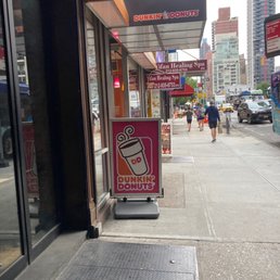  a coffee shop on a city street