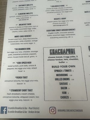 Menu photo 8 Bramble - 3 Sirens Restaurant Group Tulsa, OK