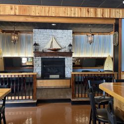 Captains quarters area near the bar.