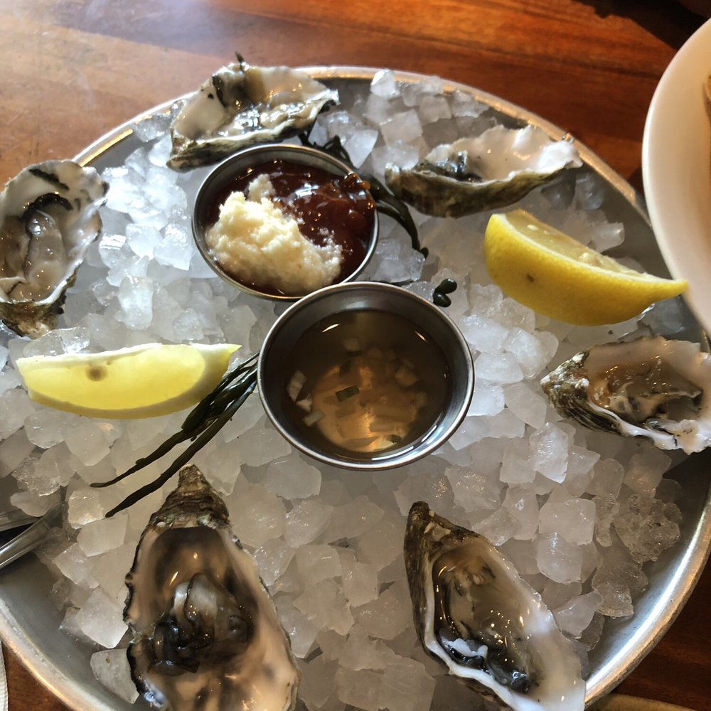FishBar - They have oysters for happy hour - very fresh & sweet - Seafood Near Me - Manhattan Beach, California FishBar - They have oysters for happy hour - very fresh & sweet - Seafood Near Me - Manhattan Beach, California