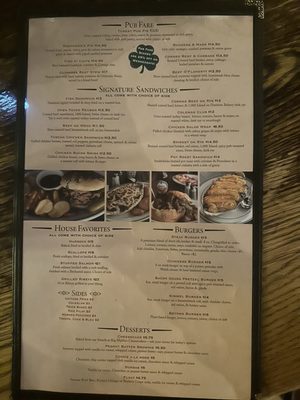 Menu photo 6 Coleman's Authentic Irish Pub Syracuse, NY