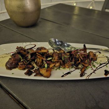 Wildflour - ROASTED MUSHROOMS: SEASONAL MUSHROOMS / THYME CREAM / AGED BALSAMIC 15 - Cocktail Bars Near Me - Leavenworth, Washington Wildflour - ROASTED MUSHROOMS: SEASONAL MUSHROOMS / THYME CREAM / AGED BALSAMIC 15 - Cocktail Bars Near Me - Leavenworth, Washington