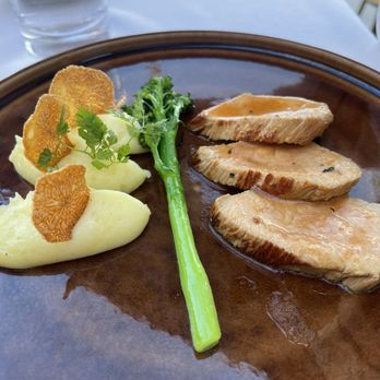 Le Cagnard - Veal with potato and broccolini (chefs special for toddler) - French Southwest Near Me - Cagnes Sur Mer, 06