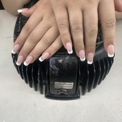 Nail Trix and Spa - Gel X French tips done by Tommy
