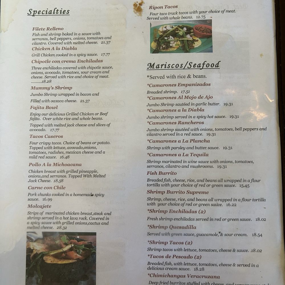 Esmeralda's Mexican Restaurant - Menu 7/15/25 - Mexican Near Me - Ripon, California Esmeralda's Mexican Restaurant - Menu 7/15/25 - Mexican Near Me - Ripon, California