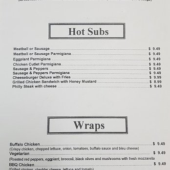 Big E’s - Menu - Delis Near Me - Cottekill, New York Big E’s - Menu - Delis Near Me - Cottekill, New York