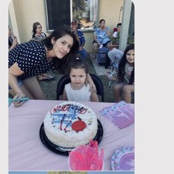 Imperial Valley Housing Authority - My daughters cake two weeks ago unit02 Con mi hija departamento dos!